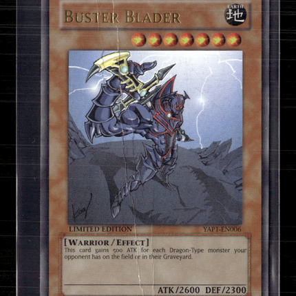 Yu-Gi-Oh! Buster Blader Anniversary Pack Ultra Rare • YAP1-EN006 Limited