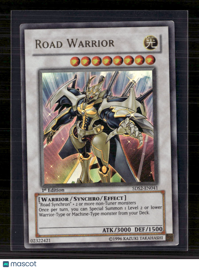 Yu-Gi-Oh! Road Warrior 5D's Starter Deck 2009 UR 5DS2-EN041 1st Edition