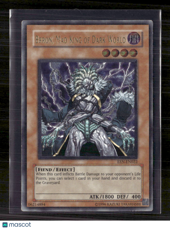 Yu-Gi-Oh! Brron, Mad King of Dark World UTR UR EEN-EN022 Unlimited