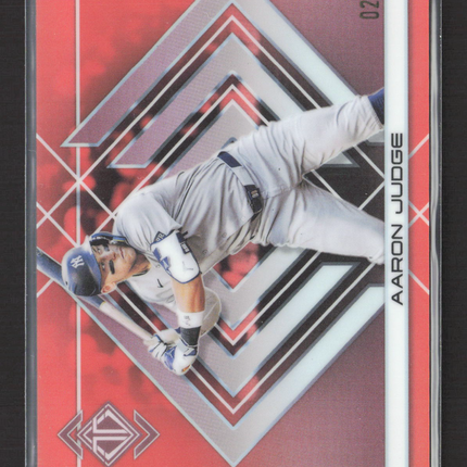 2025 Topps Transcendent Aaron Judge #99 Orange Refractor 02/25