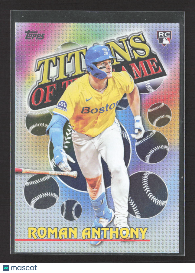 2026 Topps Titans of the Game Roman Anthony #TOG-9 RC