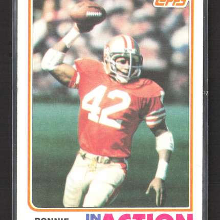 1982 Topps Ronnie Lott #487 In Action