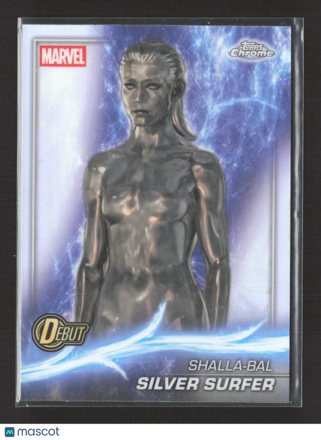 2025 Topps Chrome Marvel Debut #198 Silver Surfer Shalla-Bal