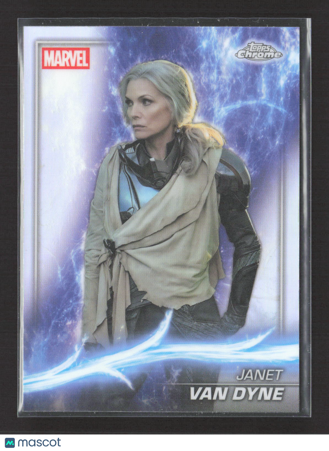 2025 Topps Chrome Marvel Michelle Pfeiffer Janet Van Dyne #92