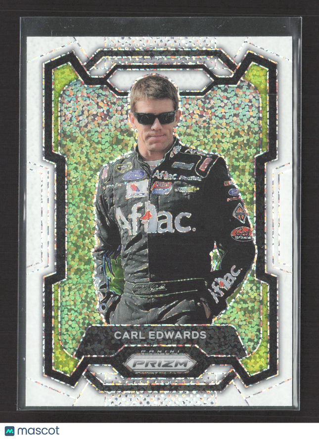 2024 Panini Prizm Racing Carl Edwards #70 White Sparkle