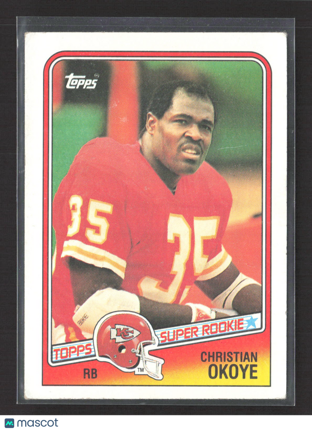 1988 Topps Christian Okoye #363