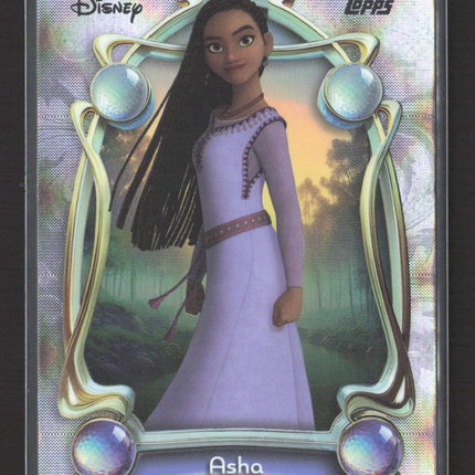 2025 Topps Disney 100 Holographic #99 Asha