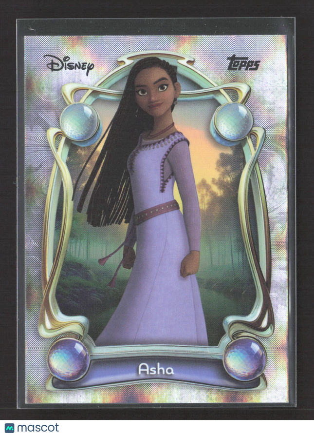 2025 Topps Disney 100 Holographic #99 Asha