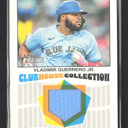 2026 Topps Heritage Clubhouse Collection Vladimir Guerrero Jr. #CCR-VG Relic
