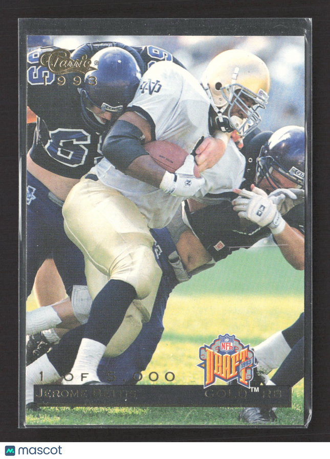 1993 Classic Draft Gold Jerome Bettis #PR2