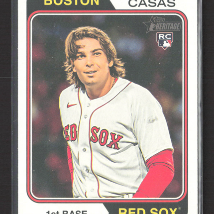 2023 Topps Heritage Triston Casas #587 RC