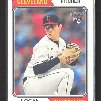 2023 Topps Heritage Logan Allen #565 RC