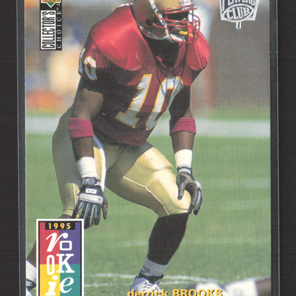 1995 Upper Deck Collector's Choice Players Club Derrick Brooks #21
