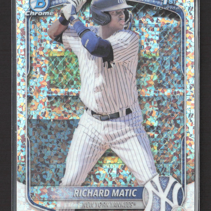 2025 Bowman Chrome Richard Matic #BCP-71 Mini Diamond