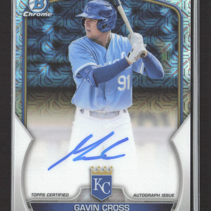2023 Topps Bowman Chrome Gavin Cross #BMA-GC Mega Box Auto