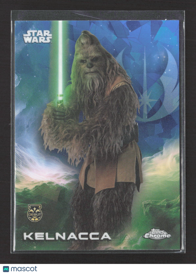 2024 Topps Chrome Star Wars The Acolyte Debut #73 Sapphire Kelnacca