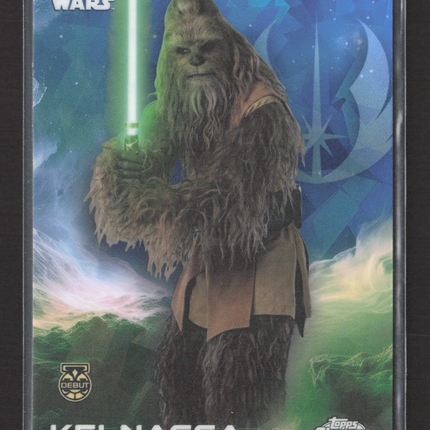 2024 Topps Chrome Star Wars The Acolyte Debut #73 Sapphire Kelnacca