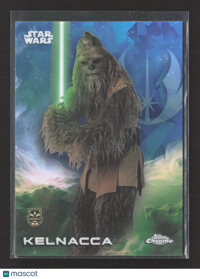 2024 Topps Chrome Star Wars The Acolyte Debut #73 Sapphire Kelnacca