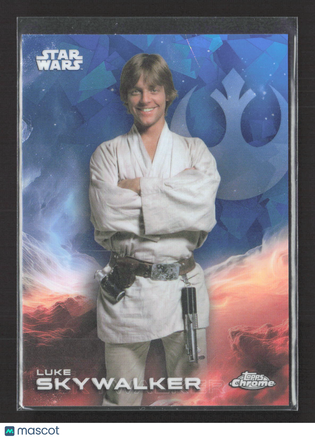 2023 Topps Chrome Star Wars Mark Hamill #83 Luke Skywalker Sapphire