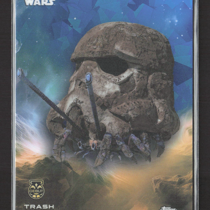 2024 Topps Chrome Star Wars Debut #100 Trash Crab Sapphire