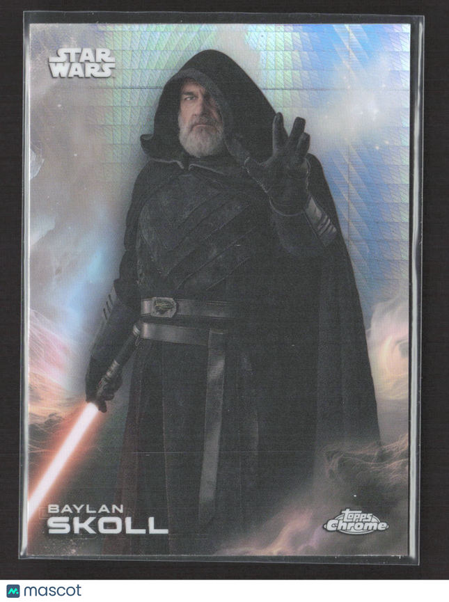 2023 Topps Chrome Star Wars Ahsoka Ray Stevenson #5 Baylan Skoll
