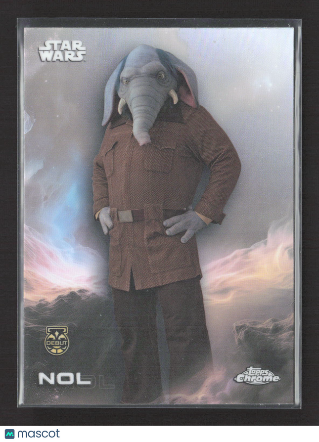 2024 Topps Chrome Star Wars Debut #96 Nol Refractor