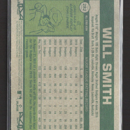 2026 Topps Heritage Will Smith #282 NL All-Star
