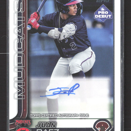 2025 Topps Pro Debut Juan Baez #PD-91 Auto