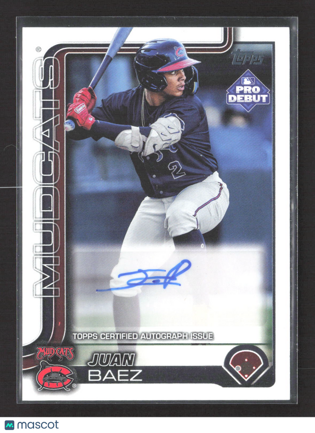 2025 Topps Pro Debut Juan Baez #PD-91 Auto