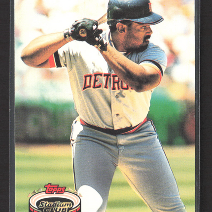 1992 Topps Stadium Club Cecil Fielder #599 Members Choice