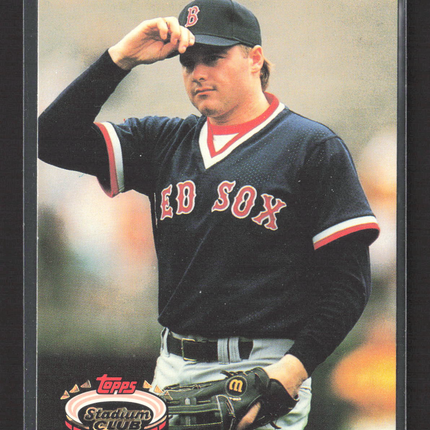 1992 Topps Stadium Club Roger Clemens #593 Members Choice