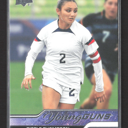 2024 Upper Deck Goodwin Champions Young Guns Gisele Thompson #YG-40