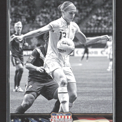 2012 Panini Americana Heroes & Legends Alex Morgan #49 Black and White