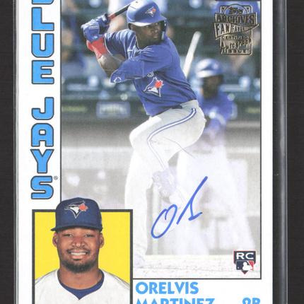 2024 Topps Archives Fan Favorites Orelvis Martinez #84FFA-OM RC Auto