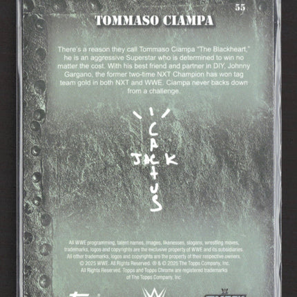 2025 Topps Chrome WWE Cactus Jack Tommaso Ciampa #55 /299