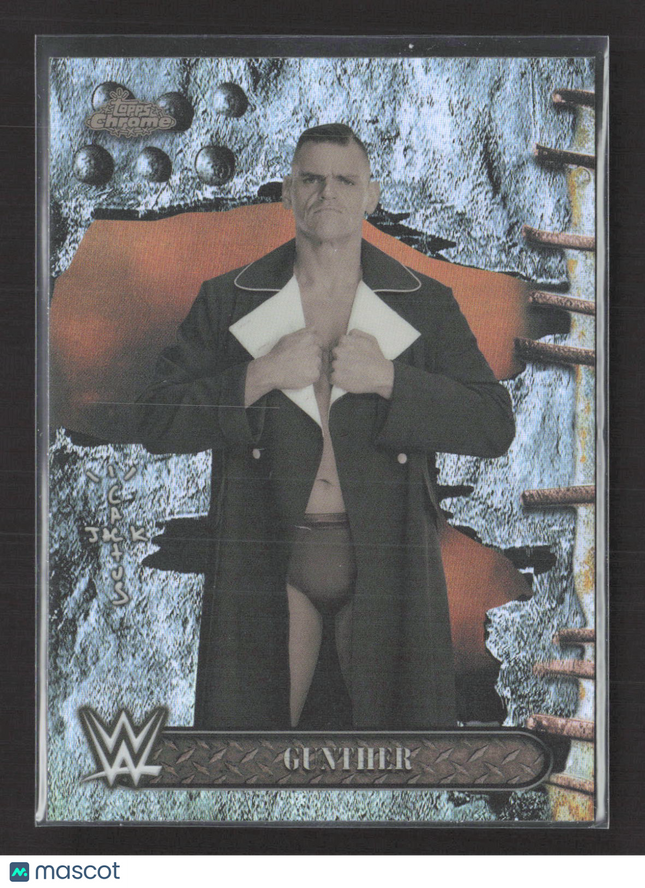 2025 Topps Chrome WWE Cactus Jack Gunther #15 Refractor