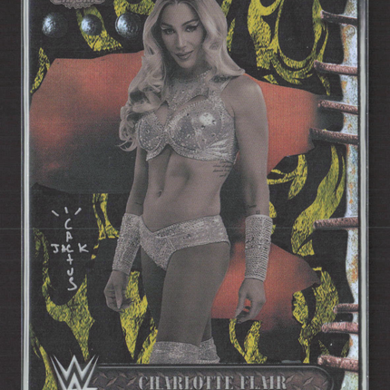 2025 Topps Chrome WWE Cactus Jack Charlotte Flair #63