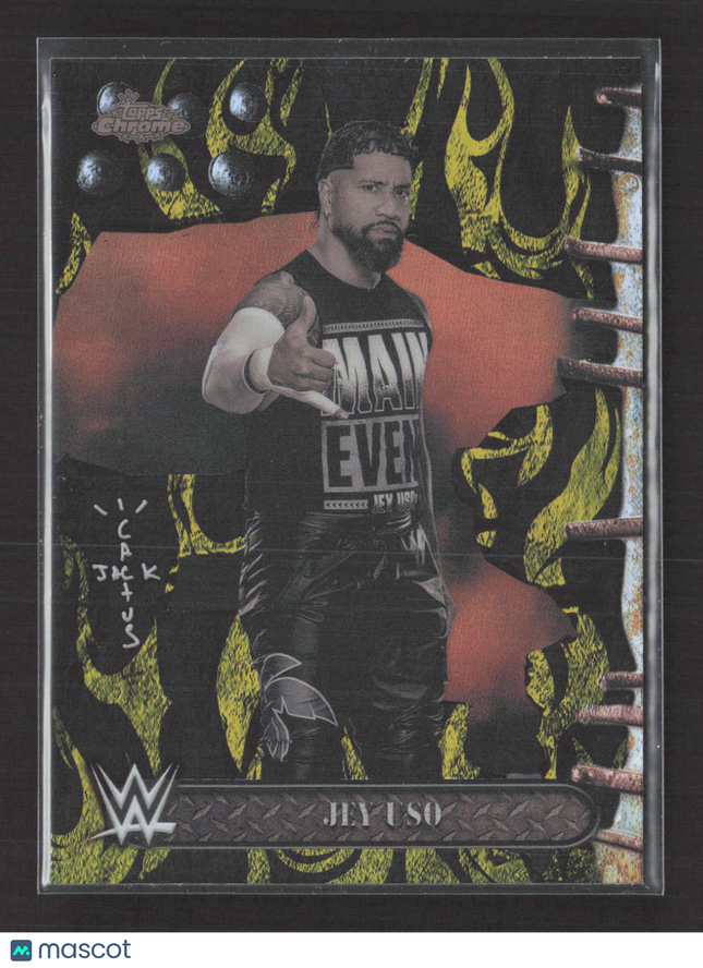 2025 Topps Chrome WWE Cactus Jack Jey Uso #3