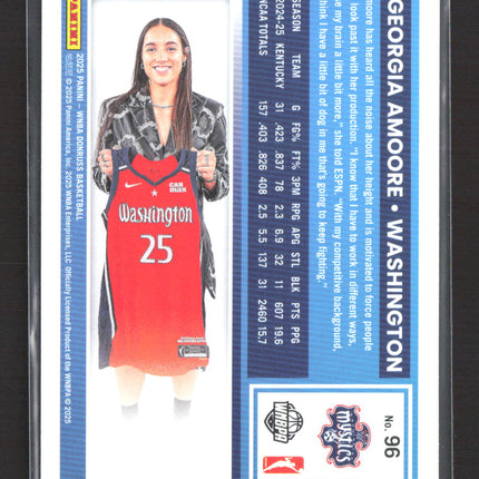 2025 Panini Donruss Georgia Amoore #96 Holo