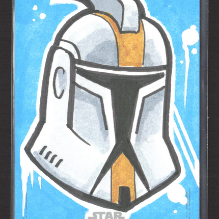 2016 Topps Star Wars Silver Foil Sketch Card Eric Lehtonen 1/1