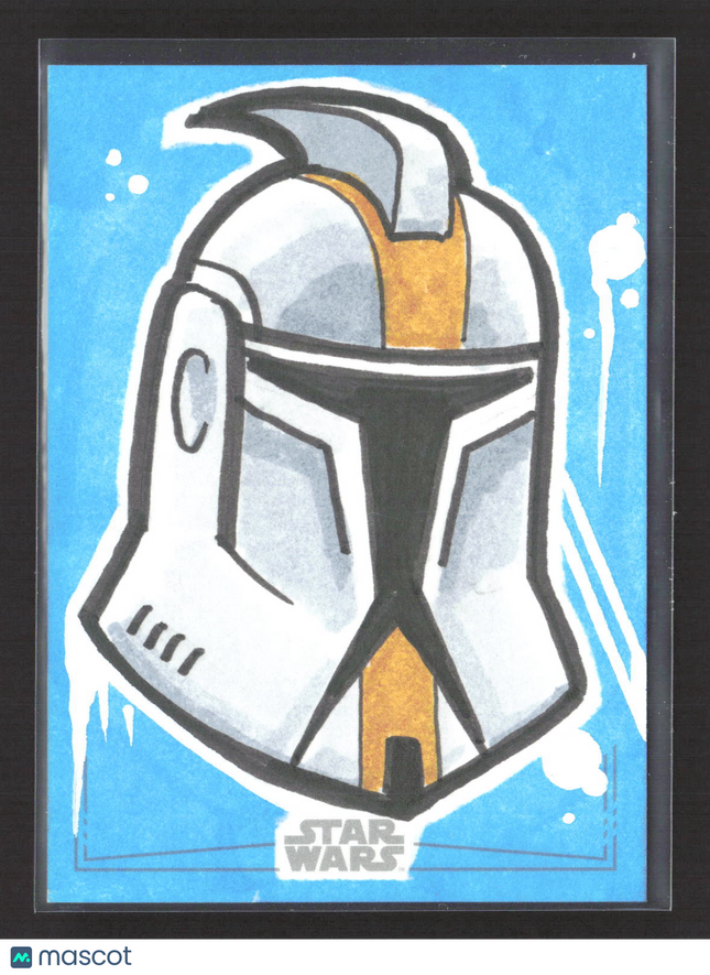 2016 Topps Star Wars Silver Foil Sketch Card Eric Lehtonen 1/1