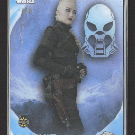 2024 Topps Chrome Star Wars Debut #HF-97 Pokkit Frozenfractor -4/0