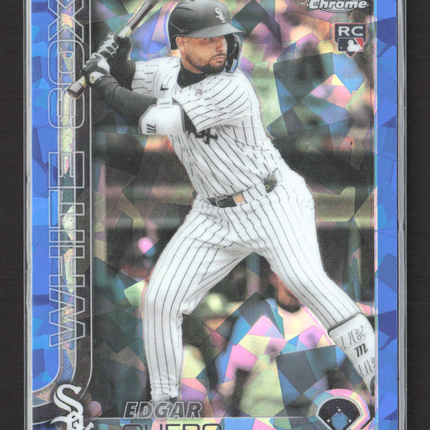 2025 Topps Chrome Edgar Quero #USC165 Blue Sapphire Sapphire Refractor RC