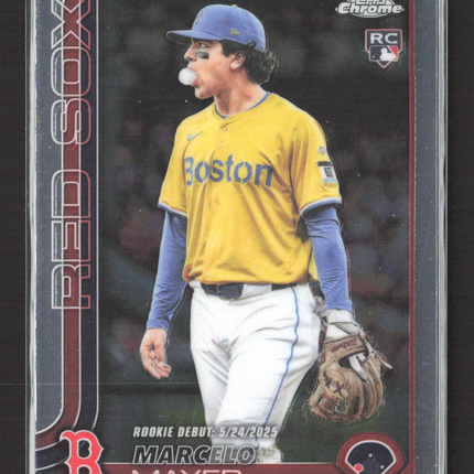 2025 Topps Chrome Marcelo Mayer #USC117 RC