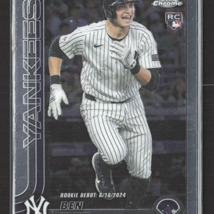 2025 Topps Chrome Update Ben Rice #USC138 RC