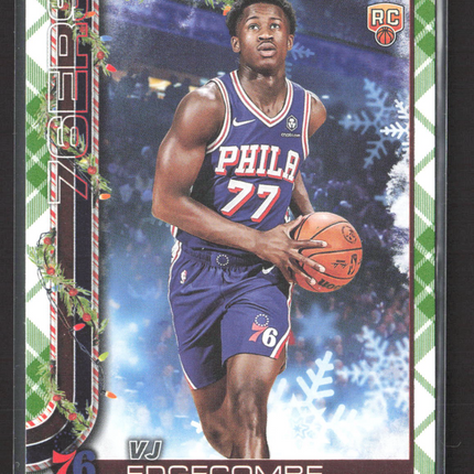2025 Topps Holiday VJ Edgecombe #H163 RC