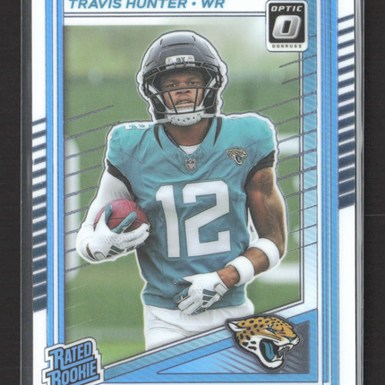 2025 Panini Donruss Optic Travis Hunter #201