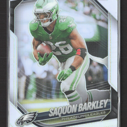 2025 Panini Prizm Saquon Barkley #298 Silver