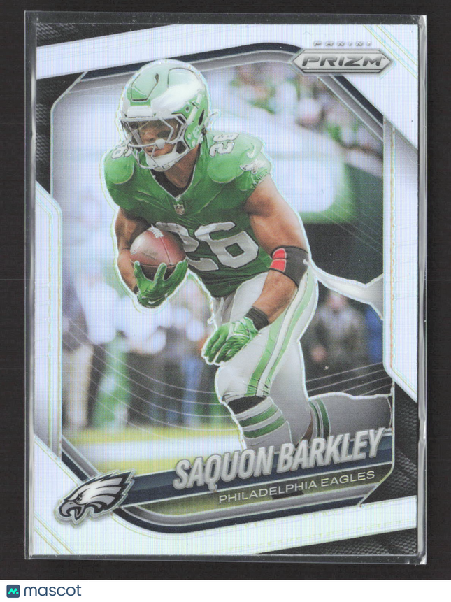 2025 Panini Prizm Saquon Barkley #298 Silver