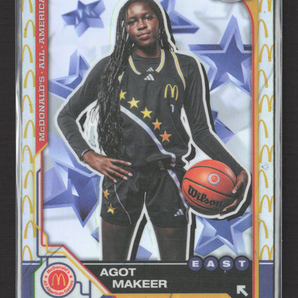 2025 Topps Chrome McDonald's All American Agot Makeer #17